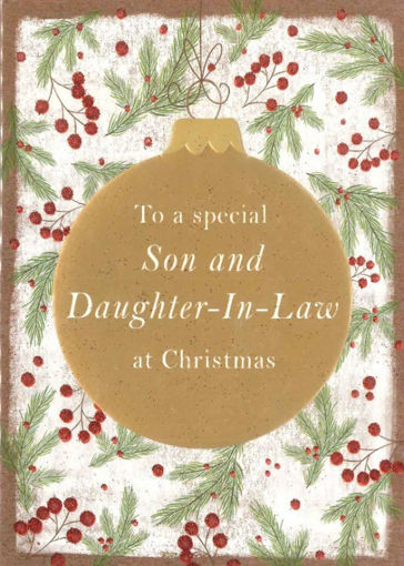Picture of SPECIAL SON & DAUGHTER IN LAW CHRISTMAS CARD